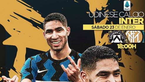 مشاهدة مباراة أودينيزي وإنتر ميلان بث مباشر موقع الاسطورة لبث المباريات اليوم 23-01-2021