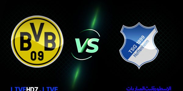 مشاهدة مباراة بوروسيا دورتموند وهوفنهايم بث مباشر اليوم 13/2/2021